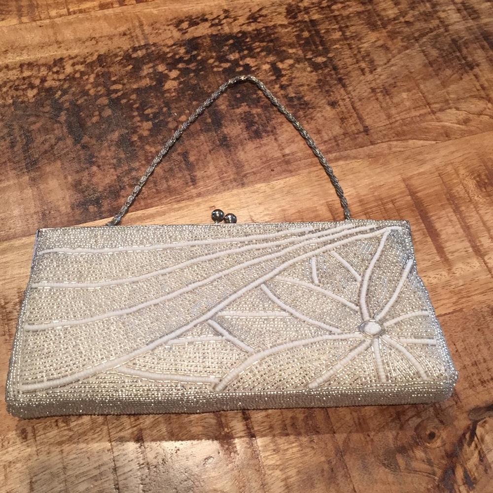 Pretty Vintage Beaded Evening Purse